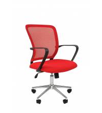 Офисное кресло Chairman 698 Россия TW-69 красный хром new