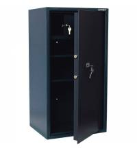 Сейф  "КМ-900Т", 900х470х400 мм, 51 кг, ключевой замок + 2 полки, трейзер, крепление к стене, 291168