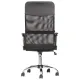 Кресло "Flash MG-302", с подлокотниками, хром, черное. Фото товара с разных ракурсов.